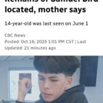 Remains Located, Charges Laid in the Homicide of 14-Year-Old Samuel Bird: Bryan Farrell Charged