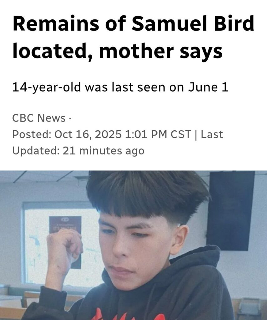 Remains Located, Charges Laid in the Homicide of 14-Year-Old Samuel Bird: Bryan Farrell Charged